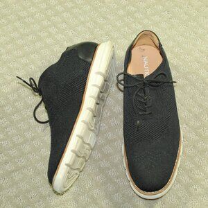 Nautica Wrenwood Men's Size 12 Black Knit Oxford Shoe Fashion Sneaker